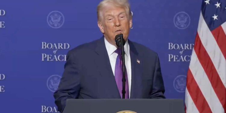 Trump encabeza primera reunión de la Junta de Paz con líderes de más de 40 países
