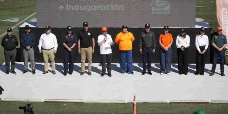 El rector Dámaso Anaya inaugura la temporada 2026 de la LUFAUAT