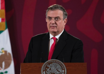 Ebrard presenta plan de Sheinbaum para revisión del T-MEC