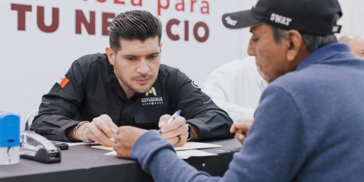 “Trabajamos por la estabilidad y confianza de los negocios que mueven a Matamoros”: Beto Granados