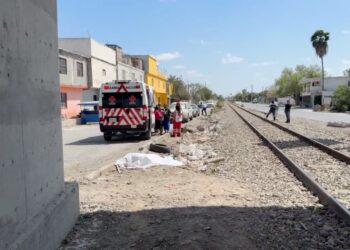 Muere hombre tras ser atropellado por el tren en Reynosa