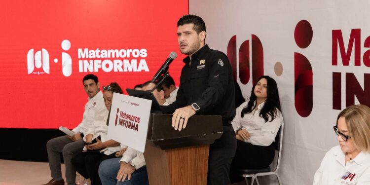 Encabeza Beto Granados programa “Matamoros Informa” para transparentar avances de su gestión