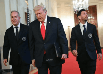 Trump recibe a Messi en la Casa Blanca tras el título del Inter Miami