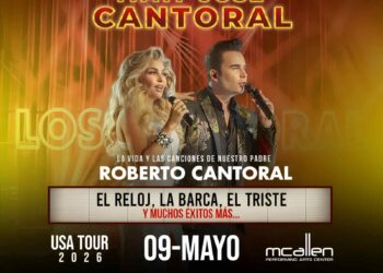 Itatí y José Cantoral llevarán a McAllen el legado musical de Roberto Cantoral