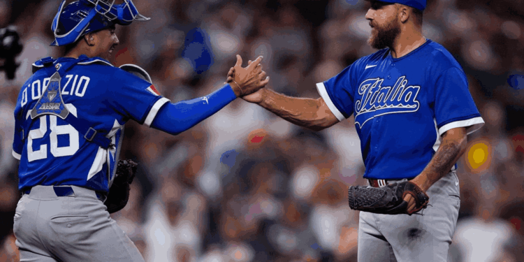 Hazaña Histórica: Italia tumba al gigante Estados Unidos en el Clásico Mundial de Béisbol