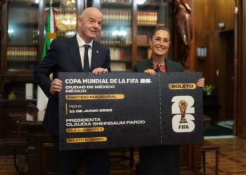 ¡Dominadas por un sueño! Sheinbaum cede su lugar para la inauguración del Mundial 2026