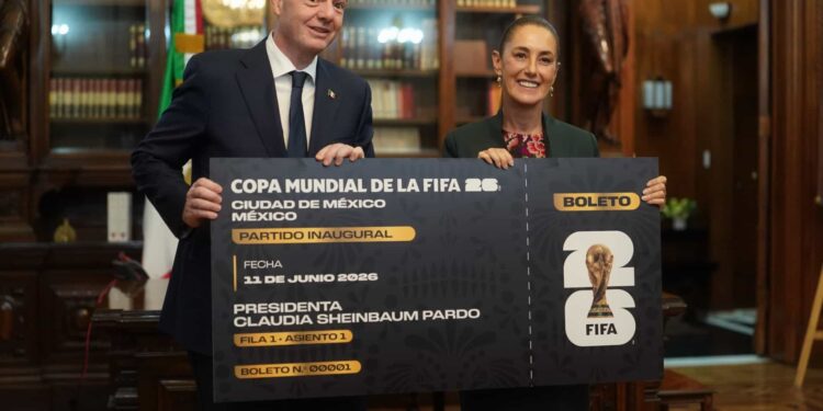 ¡Dominadas por un sueño! Sheinbaum cede su lugar para la inauguración del Mundial 2026