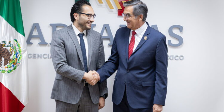 Se reúne Américo con nuevo titular de Aduanas; impulsa proyectos estratégicos en Tamaulipas