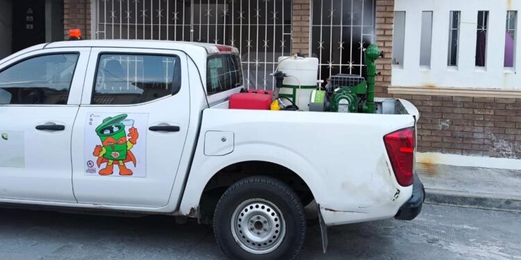 La Secretaría de Salud de Tamaulipas reforzó las acciones de prevención y combate al dengue