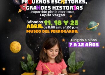 Beto Granados invita al taller infantil “Pequeños escritores, grandes historias”