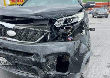 ¡Accidente esta mañana en la avenida del Niño!