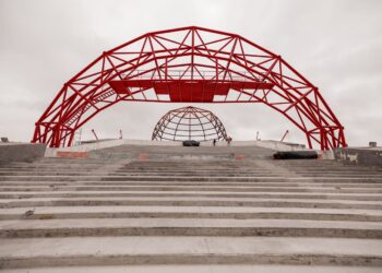 Rehabilitan Concha Acústica de Matamoros tras años en abandono