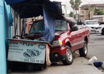 Accidente en Juventino Rosas y Sexta deja un hombre sin vida