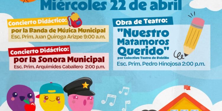 Festival Bebeleche lleva arte, música y cultura a escuelas de Matamoros