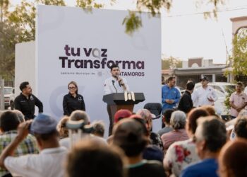 Encabeza Beto Granados programa "Tu Voz Transforma" en la Colonia Vista del Sol