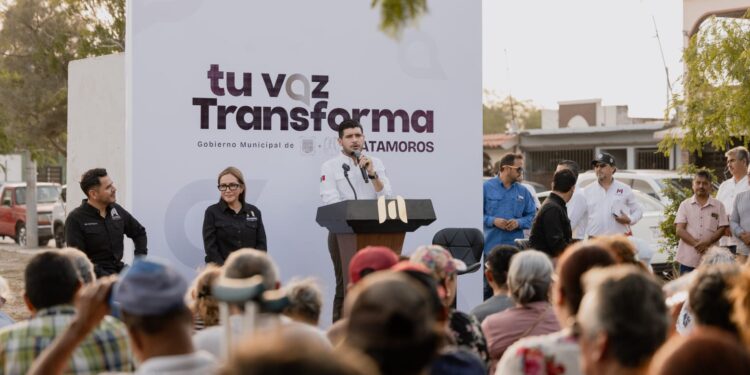 Encabeza Beto Granados programa "Tu Voz Transforma" en la Colonia Vista del Sol