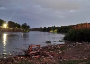 Adolescente desaparecido en Río Bravo en Nuevo Laredo tras ser arrastrado por la corriente