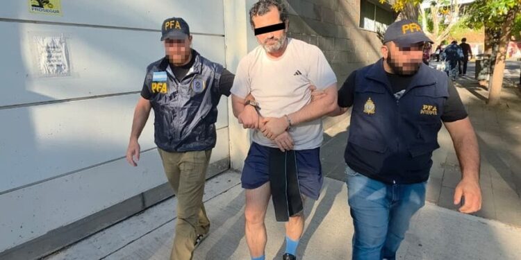 Fernando Farías Laguna fue detenido el 23 de abril de 2026 en Buenos Aires