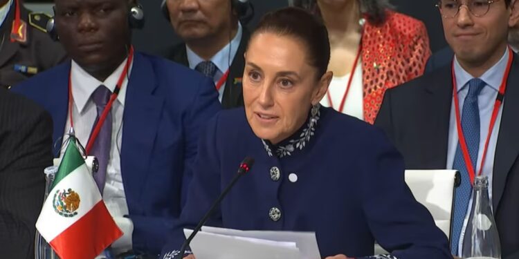 Claudia Sheinbaum propone paz y rechaza intervención en Cuba