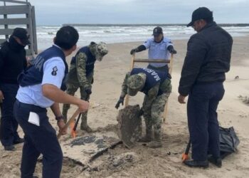 Más de 200 kilos de hidrocarburo retirados en Playa Bagdad y Mezquital