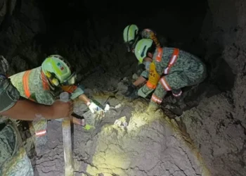Localizan sin vida a último minero atrapado tras colapso en mina Santa Fe en Sinaloa