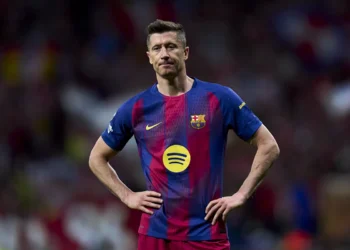 Robert Lewandowski se despide del Barcelona