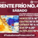 Frente frío deja lluvias y descenso de temperatura en Matamoros