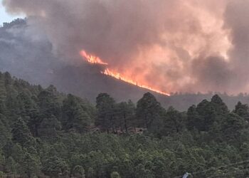 Sierra de Miquihuana registra dos incendios forestales activos