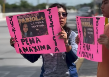 Con protesta en Matamoros exigen pena máxima por feminicidio de Fabiola López