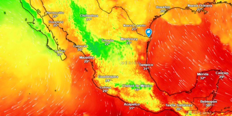 Pronóstico del clima para el fin de semana en Matamoros