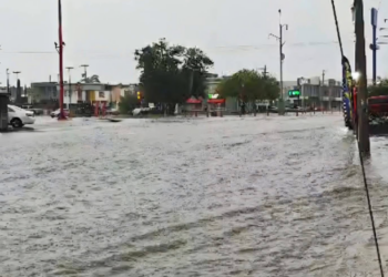 Apagones e inundaciones en Reynosa hoy por lluvias