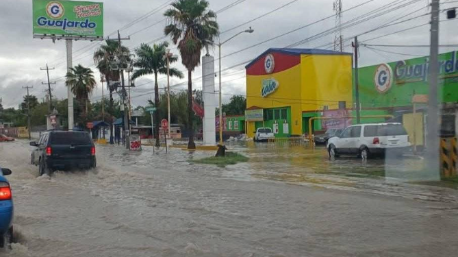 Sufren inundaciones en Reynosa hoy por segundo día consecutivo