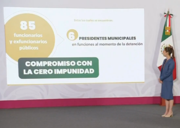 Han detenido a 85 funcionarios en México por nexos con el narco