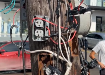 Ordenarán cableado en La Rotonda de Matamoros: hay 28 puestos “colgados”