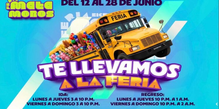 Cómo llegar a la Feria de Matamoros 2026 habilitan 3 rutas diferentes