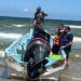 Extraen cuerpo del pescador de Matamoros que murió en altamar