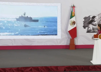 Hunden buque japonés en Matamoros para crear arrecife artificial