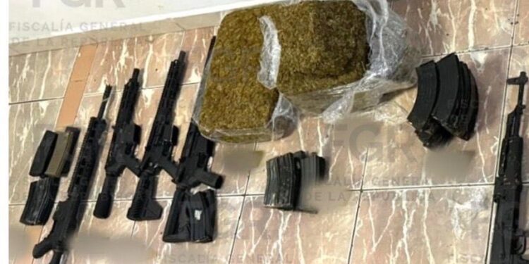 Por asesinato de federal en Matamoros: detienen a 8 con arsenal y droga