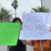 Protesta contra CFE en Matamoros por apagones en Palmares