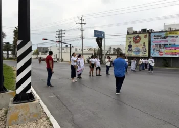 Protestan en Reynosa para exigir justicia por estudiante asesinada