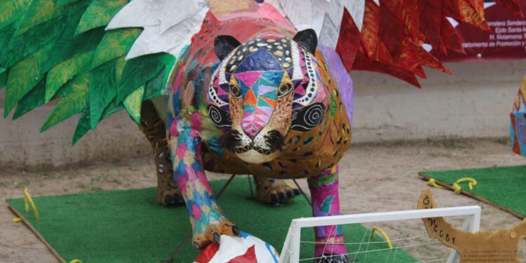 Participan CEDES Matamoros y Altamira en convocatoria nacional de elaboración de alebrijes mundialistas