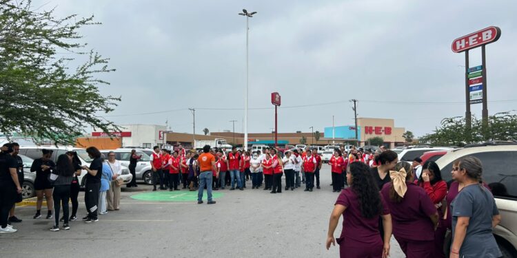 Simulacro de sismo en Matamoros paniquea a despistados (VIDEO)