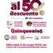 aprovecha al máximo el programa “Miércoles al 50”.