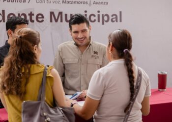 Mantiene alcalde Beto Granados contacto directo con los ciudadanos en Matamoros