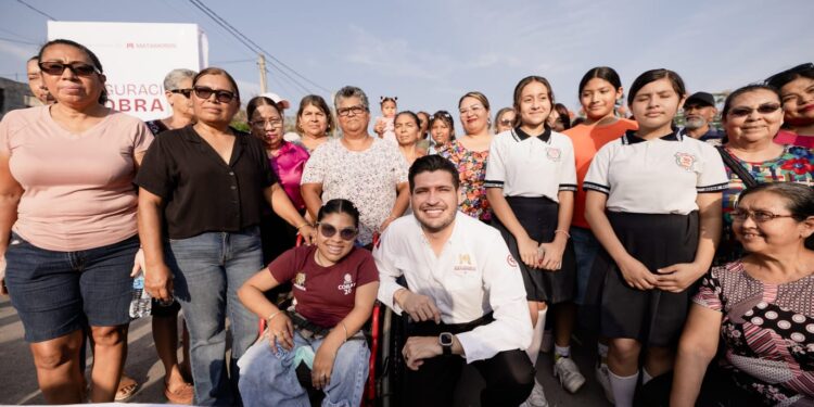 Inaugura Beto Granados pavimentación de más de 2.5 millones de pesos en la colonia Cabras Pintas