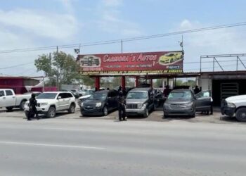 Operativos contra autos chocolate en Reynosa