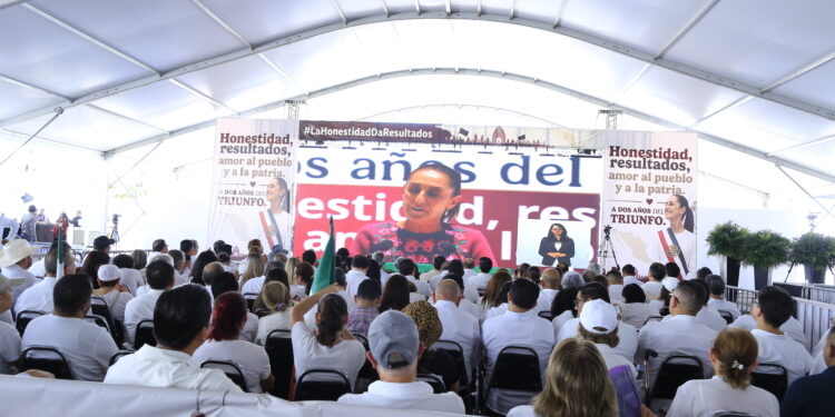 "Cuenta con el pueblo de Tamaulipas", expresa Américo Villarreal a Claudia Sheinbaum