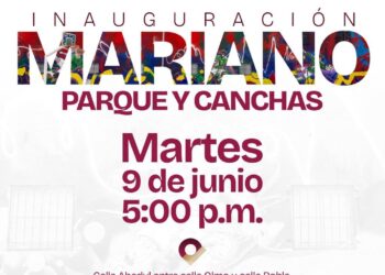 Invita Beto Granados a inauguración del Parque y Canchas de la colonia Mariano Matamoros