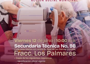 Acerca Beto Granados atención visual gratuita a familias del Fracc. Los Palmares