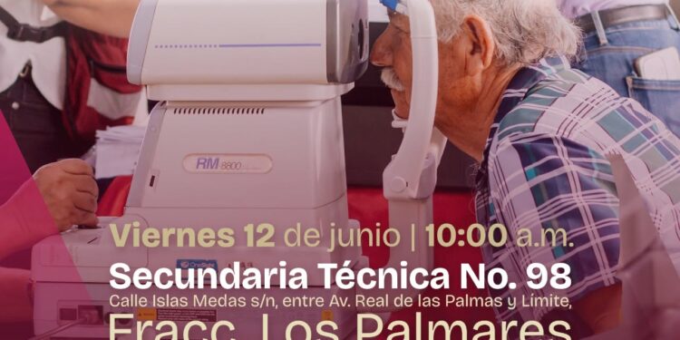 Acerca Beto Granados atención visual gratuita a familias del Fracc. Los Palmares